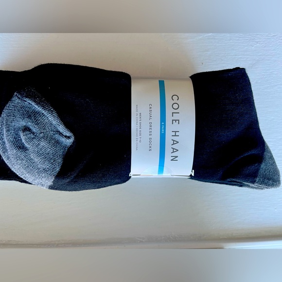 Cole Haan Casual Dress Socks, 6 Pairs - Picture 3 of 4
